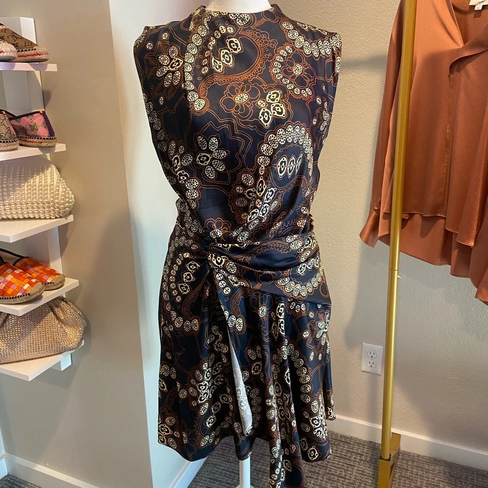 SOLD Dion Printed Mini Dress | ALC - Picture 5 of 13